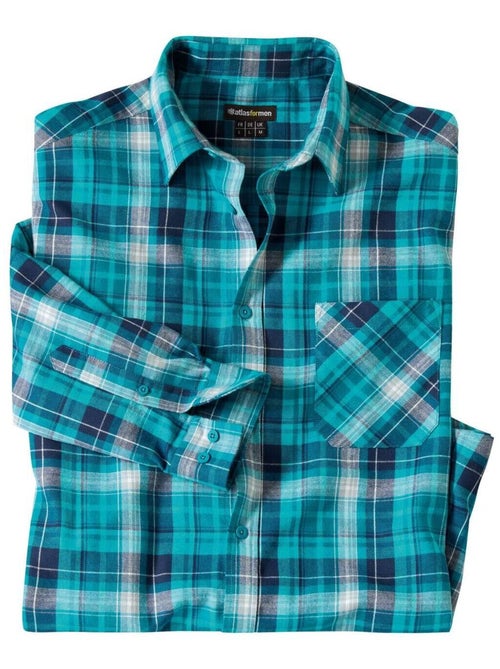 Chemise Flanelle à Carreaux Great Lakes - ATLAS FOR MEN - Kiabi Chemise Flanelle à Carreaux Great Lakes - ATLAS FOR MEN - Kiabi