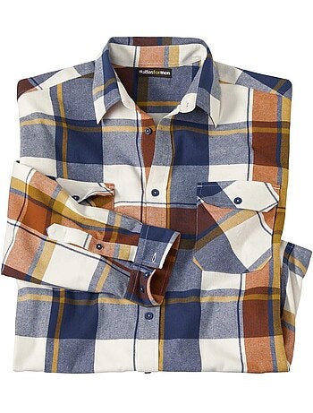 Chemise Flanelle Carreaux Country - ATLAS FOR MEN