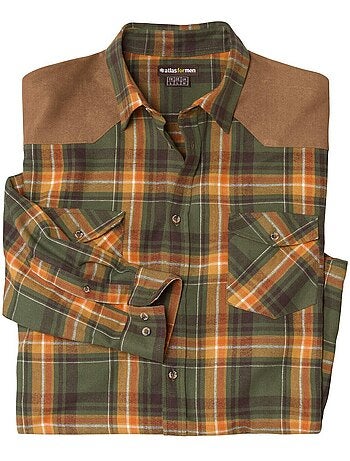 Chemise en flanelle à carreaux - atlas for men