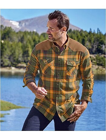 Chemise en flanelle à carreaux - atlas for men