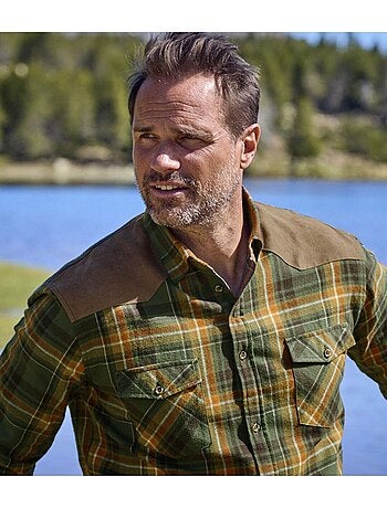 Chemise en flanelle à carreaux - atlas for men