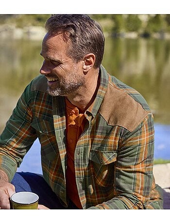 Chemise en flanelle à carreaux - atlas for men