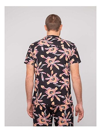 Chemise fluide manches courtes motifs daliwai