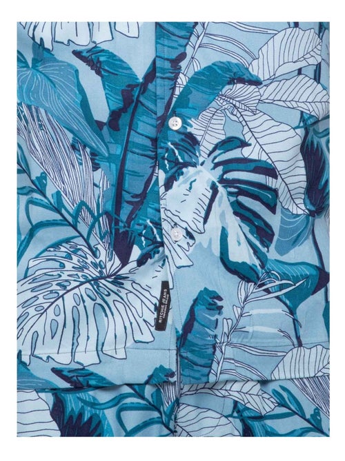 Chemise fluide manches courtes motifs damaulu - Kiabi Chemise fluide manches courtes motifs damaulu - Kiabi