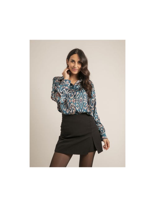 Chemise fluide motifs otilie - Kiabi