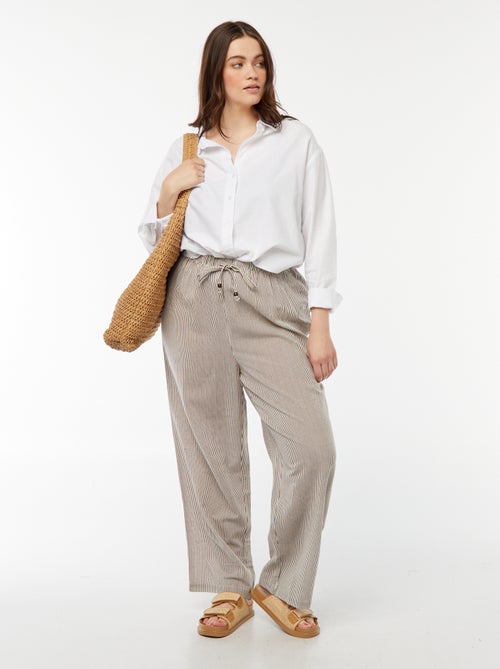 Chemise fluide oxford - Kiabi