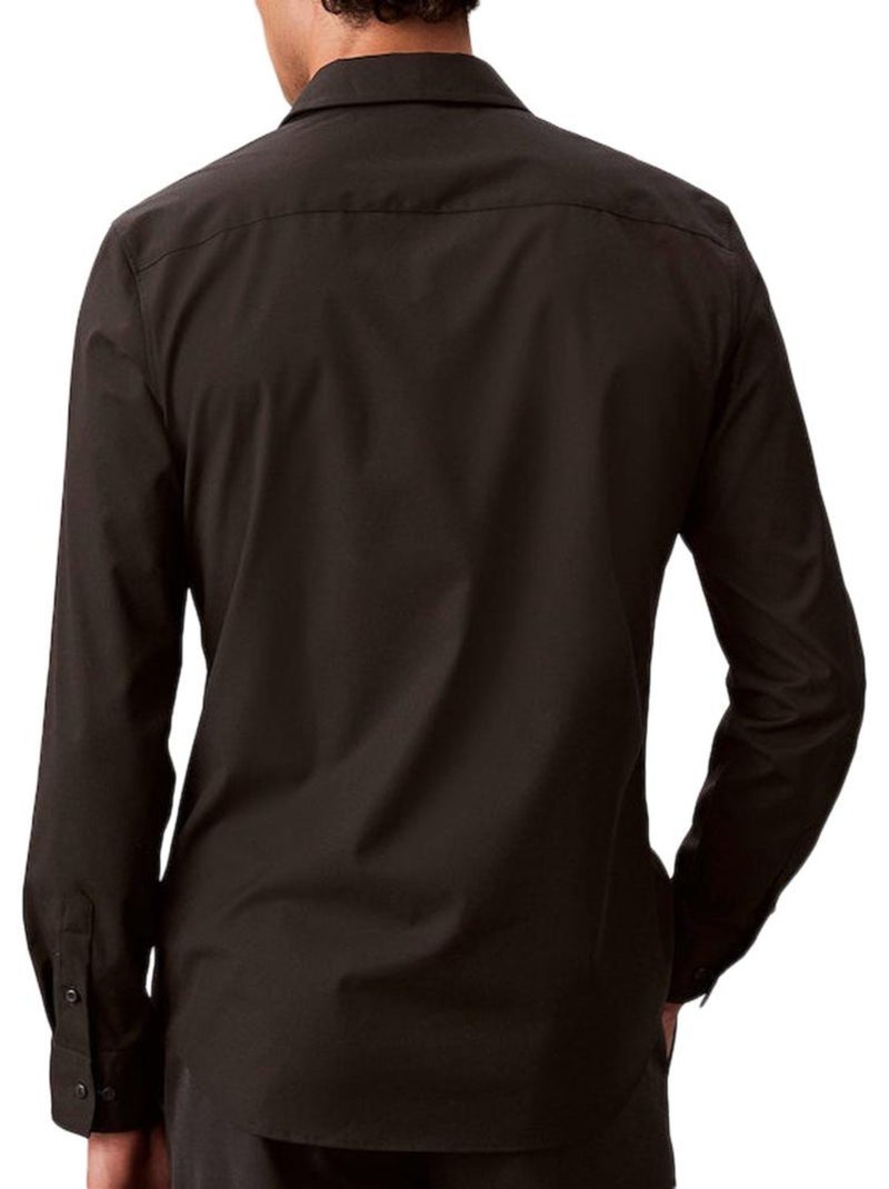 Chemise Homme Calvin Klein Jeans Noir - Kiabi
