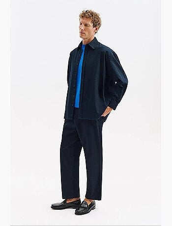 Chemise homme en coton et élasthanne giesto