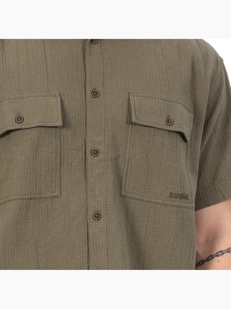 Chemise Homme Kaporal Vert kaki clair - Kiabi