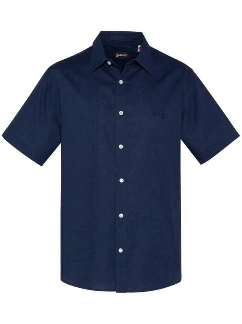 Chemise Homme Schott Bleu marine - Kiabi