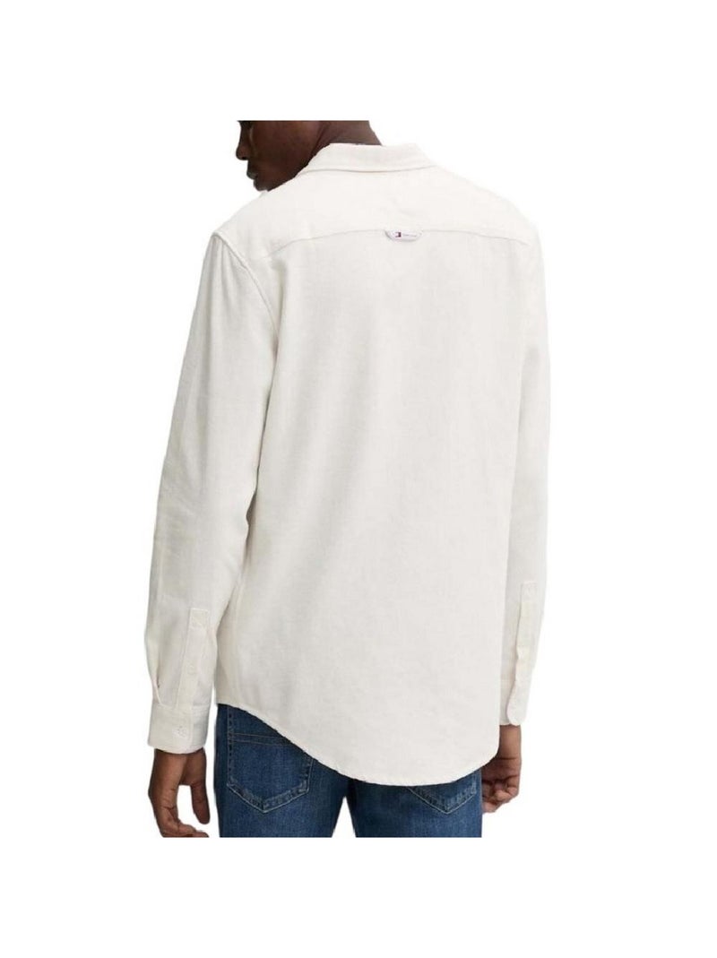 Chemise Homme Tommy Hilfiger Ecru - Kiabi