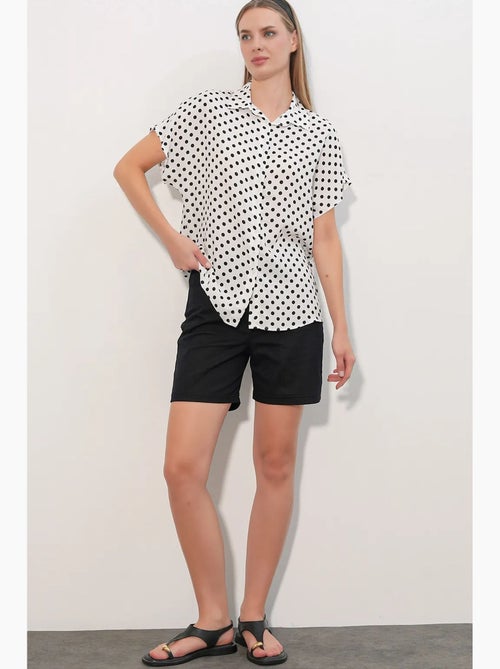 Chemise imprimée en crêpe à boutons bdart - Kiabi Chemise imprimée en crêpe à boutons bdart - Kiabi