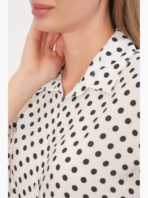 Chemise imprimée en crêpe à boutons bdart - Kiabi Chemise imprimée en crêpe à boutons bdart - Kiabi