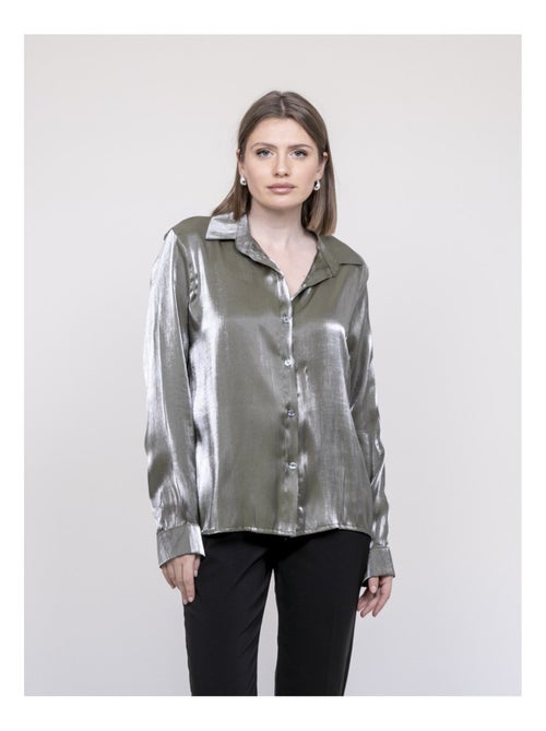 Chemise irisée oriana - Kiabi Chemise irisée oriana - Kiabi