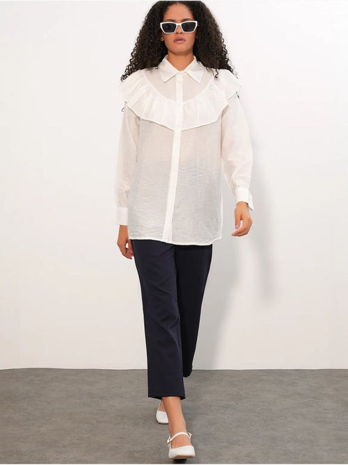 Chemise longue ample texturée bdart - Kiabi