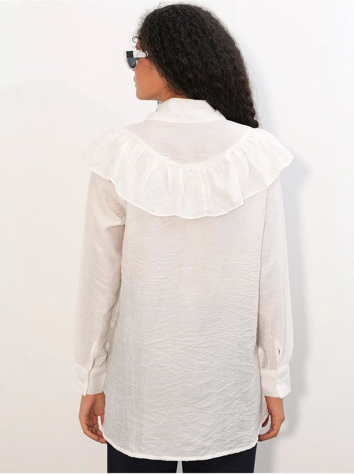 Chemise longue ample texturée bdart - Kiabi