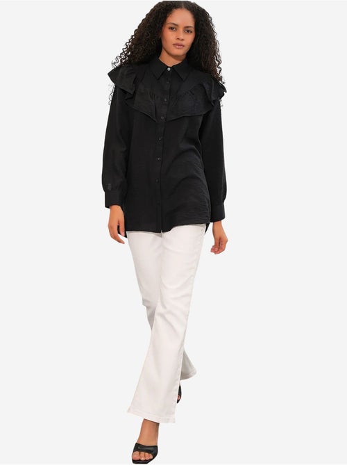 Chemise longue ample texturée bdart - Kiabi