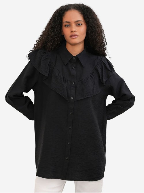 Chemise longue ample texturée bdart - Kiabi