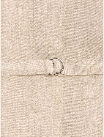 Chemise longue tissée avec ceinture dilvin