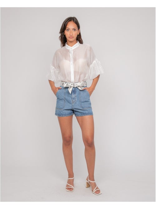 Chemise manches ballons otela - Kiabi Chemise manches ballons otela - Kiabi