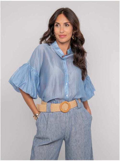 Chemise manches ballons otela - Kiabi Chemise manches ballons otela - Kiabi