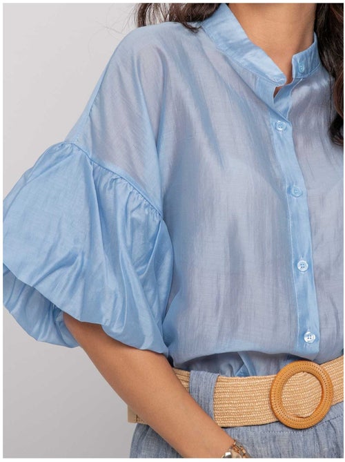 Chemise manches ballons otela - Kiabi Chemise manches ballons otela - Kiabi