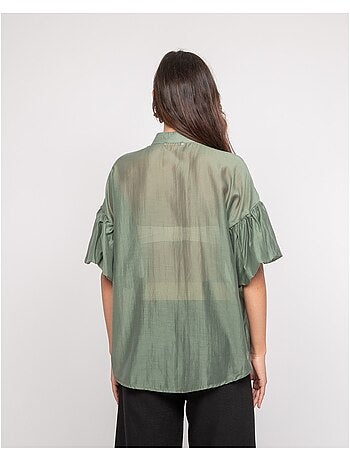 Chemise manches ballons otela