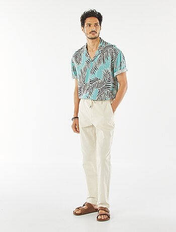 Chemise manches courte à motif