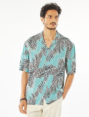 Chemise manches courte à motif