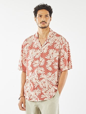 Chemise manches courte à motif