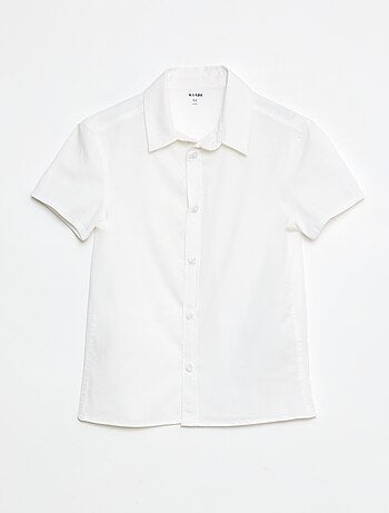 Chemise manches courtes - collection facile à enfiler