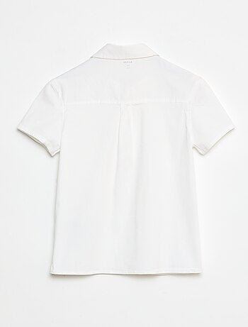 Chemise manches courtes - collection facile à enfiler