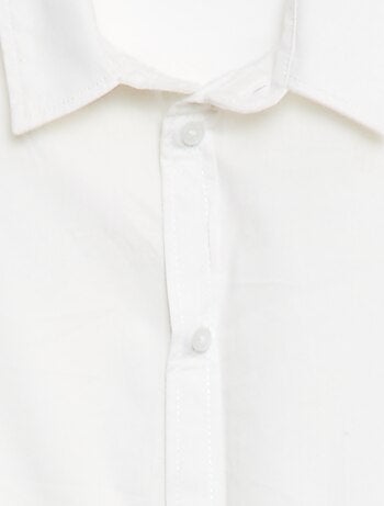Chemise manches courtes - collection facile à enfiler