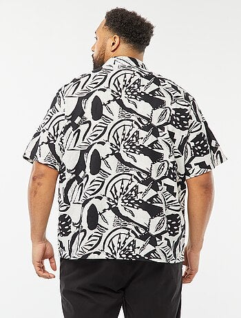 Chemise manches courtes à motif