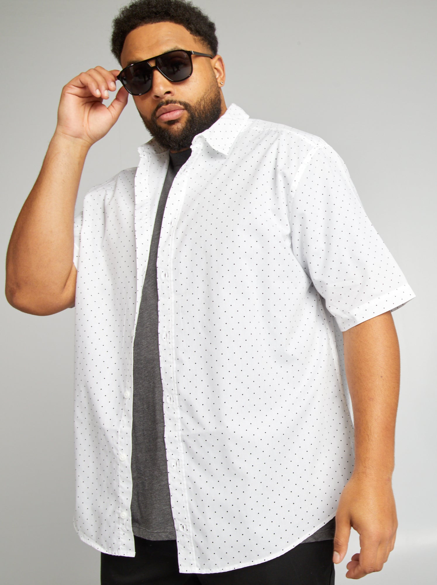 Chemise blanche grande taille homme taille 6XL Kiabi