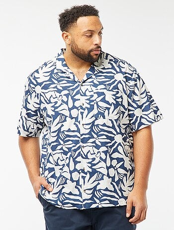 Chemise manches courtes à motif
