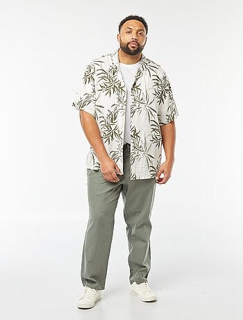 Chemise manches courtes avec motif