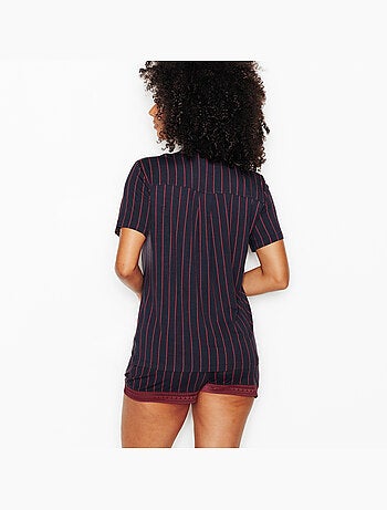 Chemise manches courtes camille - rougegorge lingerie