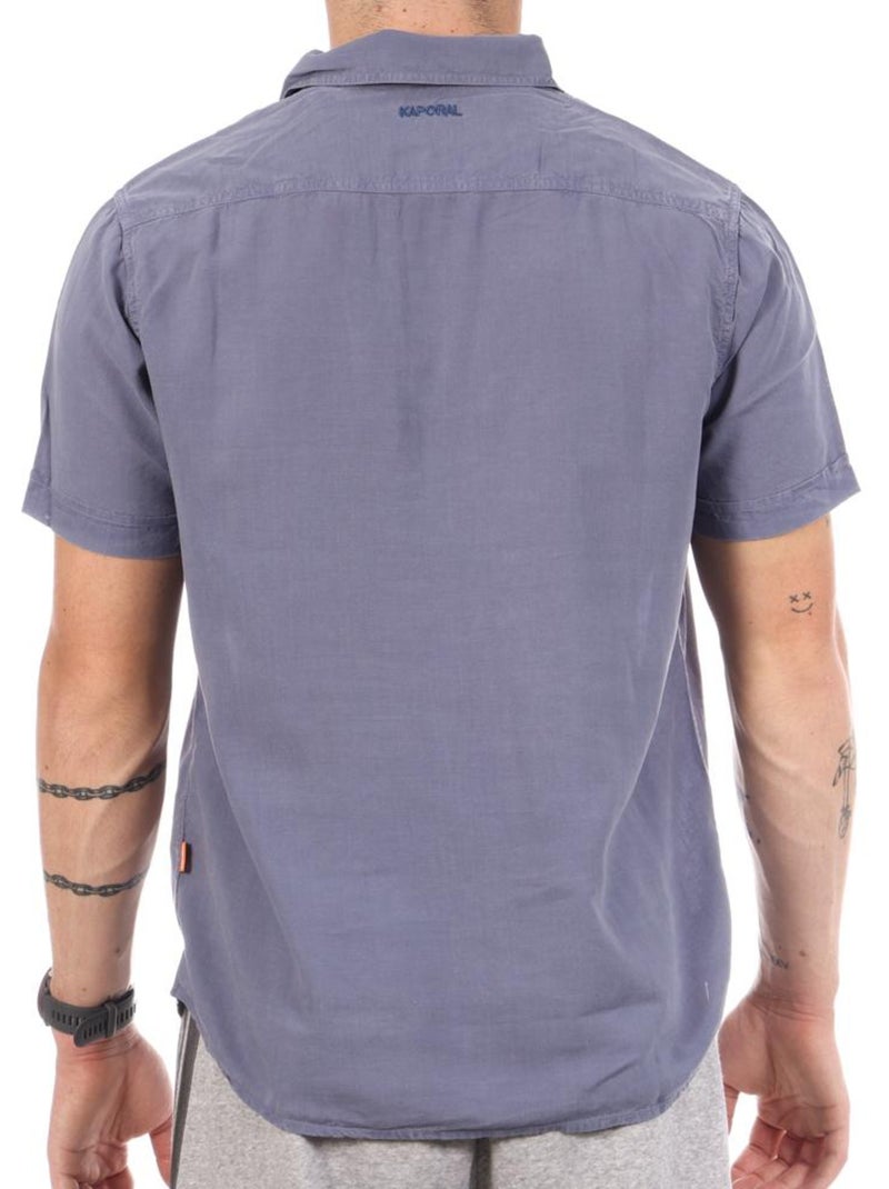 Chemise Manches Courtes Homme Kaporal Bleu - Kiabi