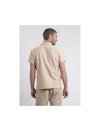 Chemise manches courtes maille coton dojoparis