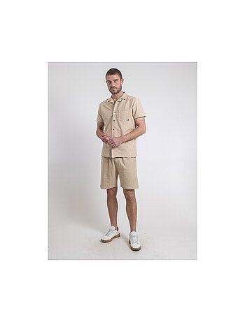 Chemise manches courtes maille coton dojoparis