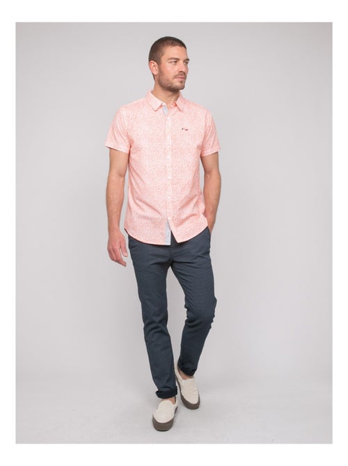 Chemise manches courtes motifs dezelua - Kiabi