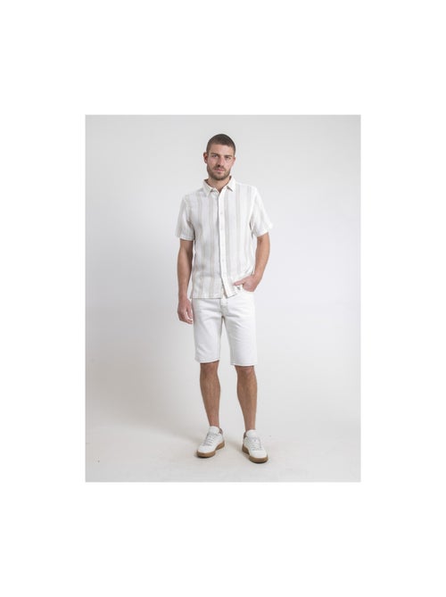 Chemise manches courtes motifs doulittle - Kiabi