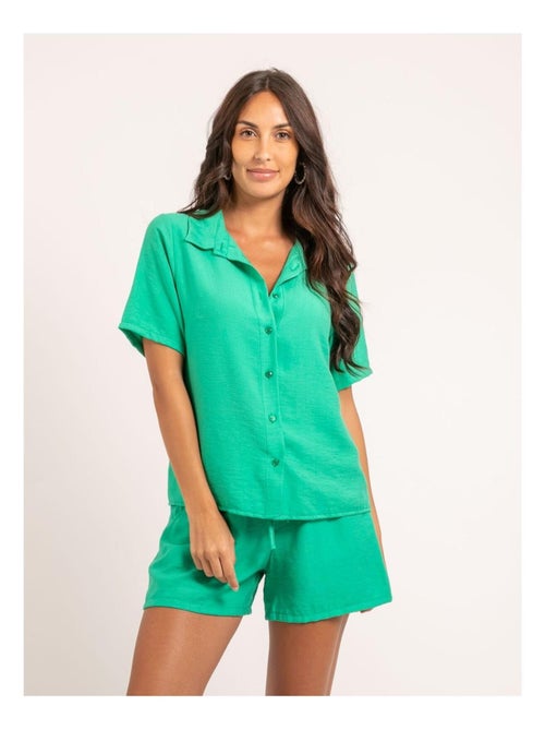 Chemise manches courtes orokia - Kiabi