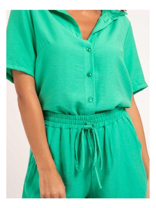Chemise manches courtes orokia - Kiabi