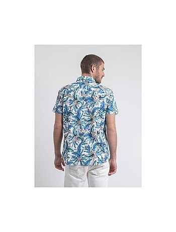 Chemise manches courtes pur coton diridic