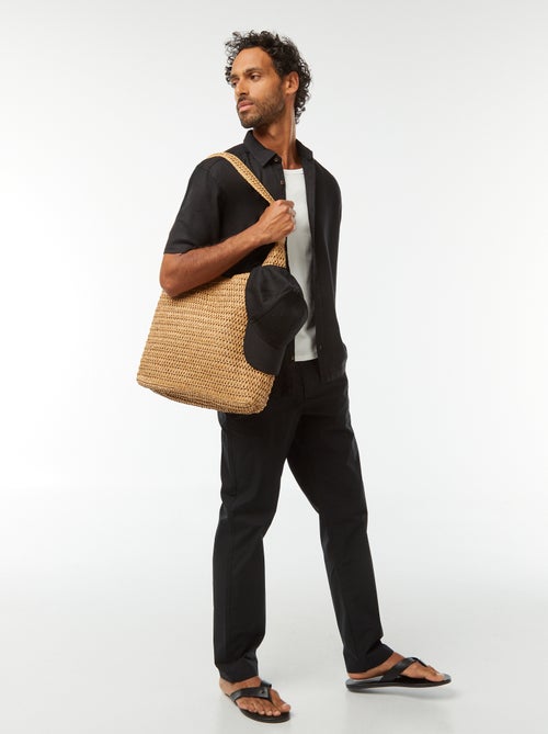 Chemise manches courtes unies - Kiabi