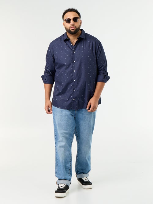 Chemise manches longues à motif - Kiabi Chemise manches longues à motif - Kiabi