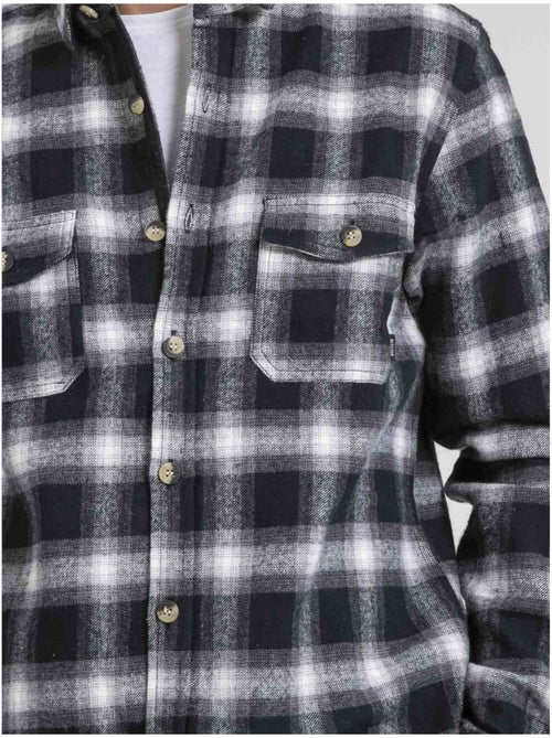 Chemise manches longues carreaux pur coton tariparc - Kiabi Chemise manches longues carreaux pur coton tariparc - Kiabi
