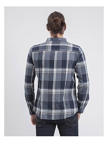 Chemise manches longues carreaux TACULA